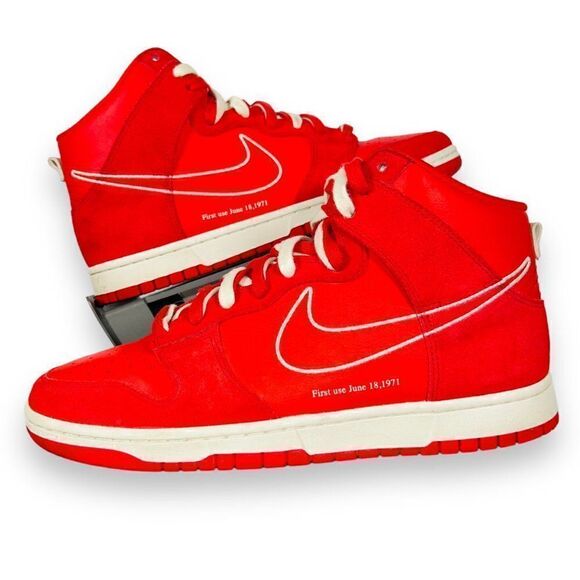 Nike Dunk High SE 'First Use Pack - University Red' DH0960-600 Men's 11.5 - Picture 1 of 12